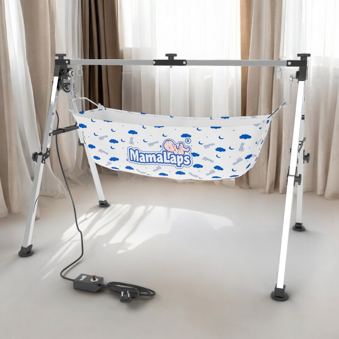 Pro Automatic Baby Cradle - Double Foldable - 9* Kg Cradle