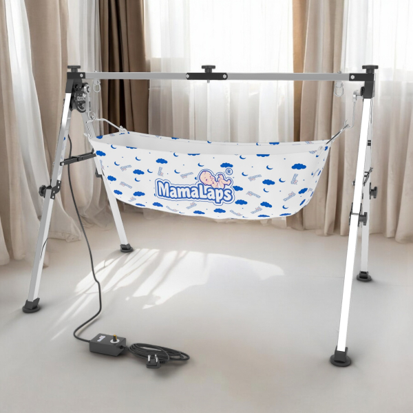 Pro Automatic Baby Cradle - Double Foldable - 9* Kg Cradle