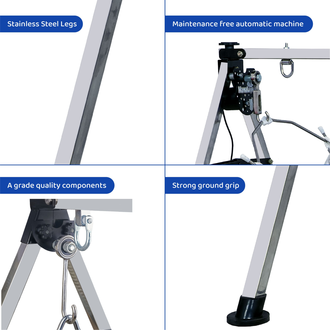 Regular Automatic Baby Cradle - Single Foldable - 6.5* Kg Cradle - Image 7