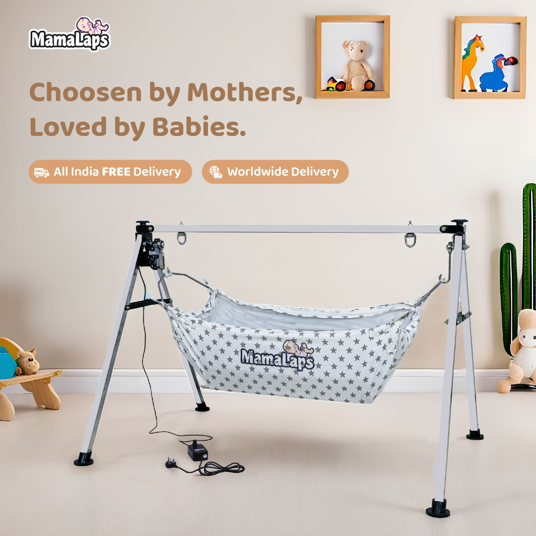 Regular Automatic Baby Cradle - Single Foldable - 6.5* Kg Cradle - Image 9