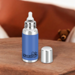 Baby Feeding Bottle Stainless Steel - Blue
